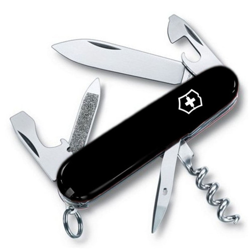 Ніж Victorinox Sportsma 84 мм Чорний (0.3803.3) – Victorinox