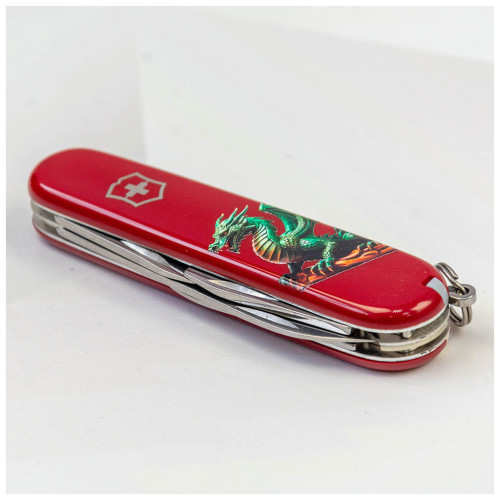 Ніж Victorinox Spartan Zodiac 91 мм Зелений дракон на дереві (1.3603_Z3350u) – Victorinox (вид 2)