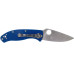 Ніж Spyderco Tenacious S35VN Blue (C122PBL) – Spyderco (вид 1)