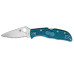 Нож Spyderco Endela K390 Serrated Blue (C243FSK390) – Spyderco