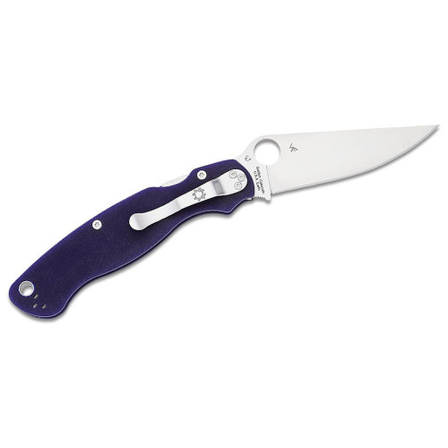 Ніж Spyderco Military 2 S110V Dark Blue G10 (C36GPDBL2) – Spyderco (вид 1)