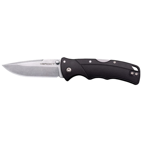 Ніж Cold Steel Verdict Spear Point Black (блістер) (CS-FL-C3SPSSZ) – Cold Steel