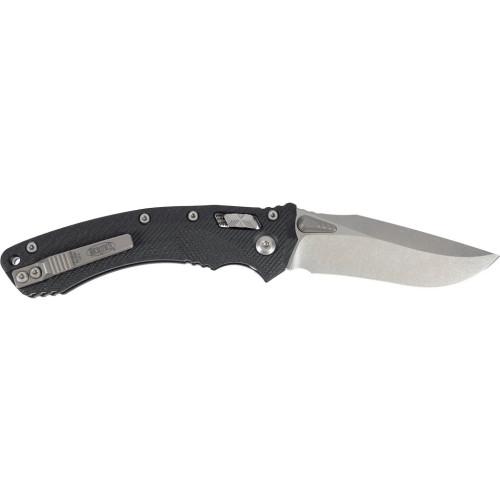 Нож Microtech Amphibian Stonewash Black (137RL-10FLGTBK) – Microtech (вид 1)
