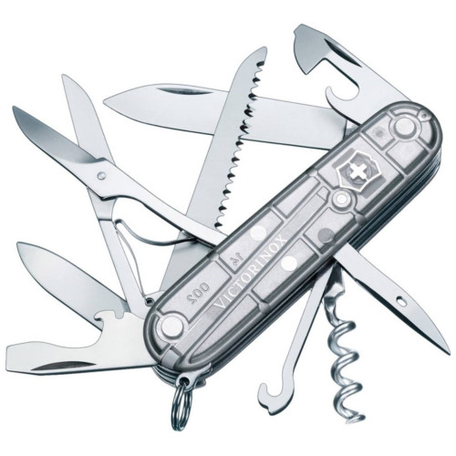 Ніж Victorinox Huntsman Transparent Silver (1.3713.T7) – Victorinox