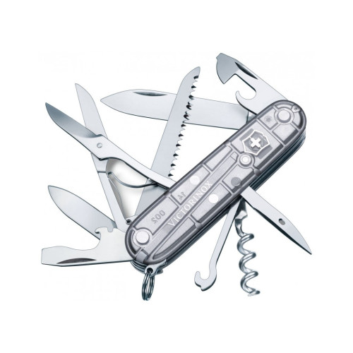 Ніж Victorinox Huntsman Transparent Silver Blister (1.3713.T7B1) – Victorinox