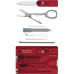 Ніж Victorinox SwissCard Transparent Red Blister (0.7100.TB1) – Victorinox (вид 1)