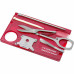 Нож Victorinox SwissCard NailCare Transparent Red (0.7240.T) – Victorinox (вид 1)