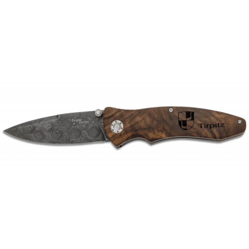 Ніж Boker Tirpitz-Damascus Wood (110192DAM) – Boker