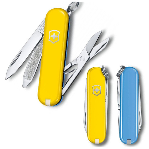 Нож Victorinox Classic SD Ukraine Жовто-блакитний (0.6223.8G.28) – Victorinox