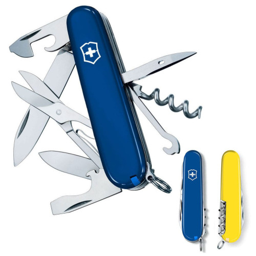 Ніж Victorinox Climber Ukraine Синьо-жовтий (1.3703.2.8) – Victorinox (вид 1)