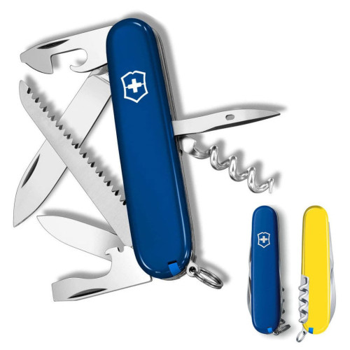 Нож Victorinox Camper Ukraine 91 мм Синьо-жовтий (1.3613.2.8) – Victorinox (вид 1)