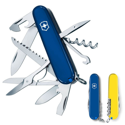 Нож Victorinox Huntsman Ukraine 91 мм Синьо-жовтий (1.3713.2.8) – Victorinox (вид 1)