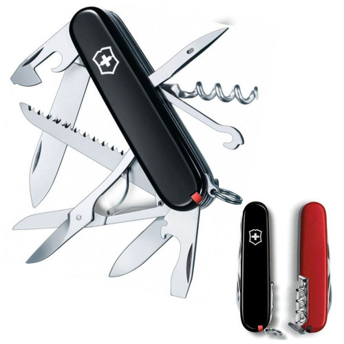 Ніж Victorinox Huntsman Ukraine 91 мм Чорно-червоний (1.3713.3.1) – Victorinox (вид 1)