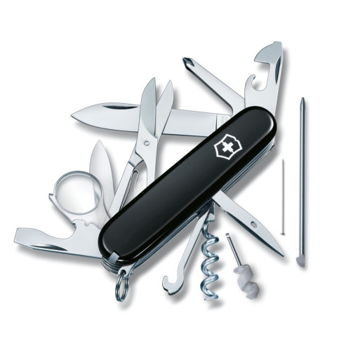 Ніж Victorinox Explorer 91 мм Чорний (1.6705.3) – Victorinox