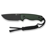 Нож Civivi Timberbark, Green Micarta, Darkwash (C23094-3)