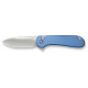Ніж Civivi Button Lock Elementum II, Blue Aluminum, Satin (C18062PD-2)