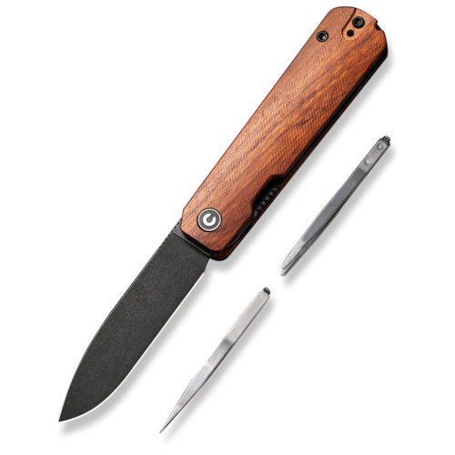 Нож Civivi Sendy, Guibourtia Wood, Darkwash (C21004A-2) – Civivi (вид 1)