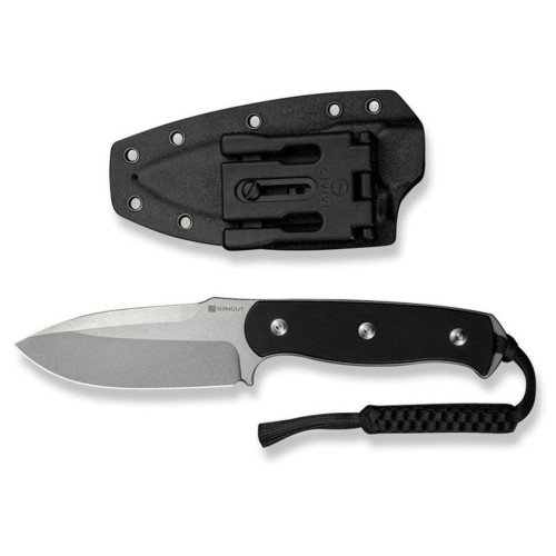 Нож Sencut Toxodon, Black G10, Stonewash (S24036-1) – Sencut