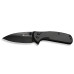 Ніж Sencut ArcBlast, Black Aluminum, Darkwash (S22043B-1) – Sencut