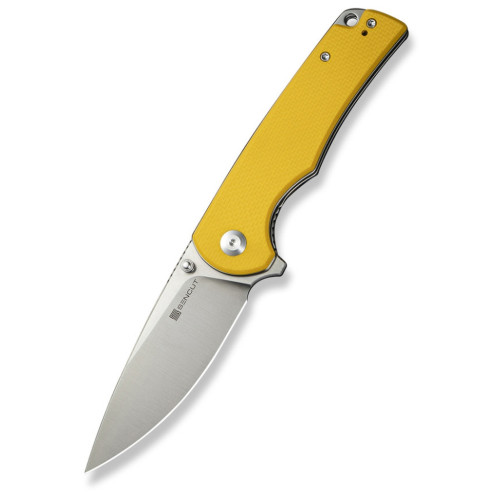 Нож Sencut Praktisk, Yellow G10, Satin (S24019-2) – Sencut (вид 1)