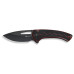 Нож Sencut Squiggy, Burgundy/Black G10, Darkwash (S24082A-3) – Sencut