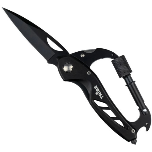 Нож Tribe Carabiner Knife (T-MG-0014-black) – Tribe