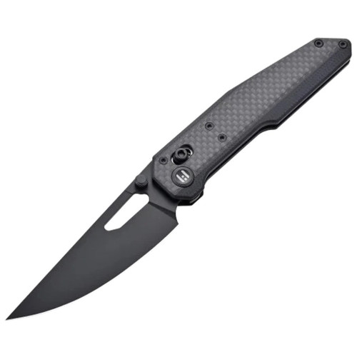 Ніж Hightron Sharplyn, 14C28N, G10 + CF, чорний, чорний клинок (HK01BLK) – Hightron (вид 1)