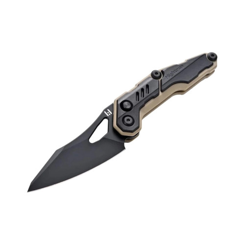 Нож Hightron Spectron, M390, GFN, чорний, чорний клинок (HK04BLK) – Hightron (вид 1)