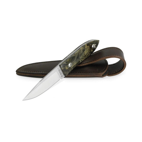 Ніж Maserin AM-22, 14C28N, зелений буковий кап (923/RV) – Maserin (вид 1)