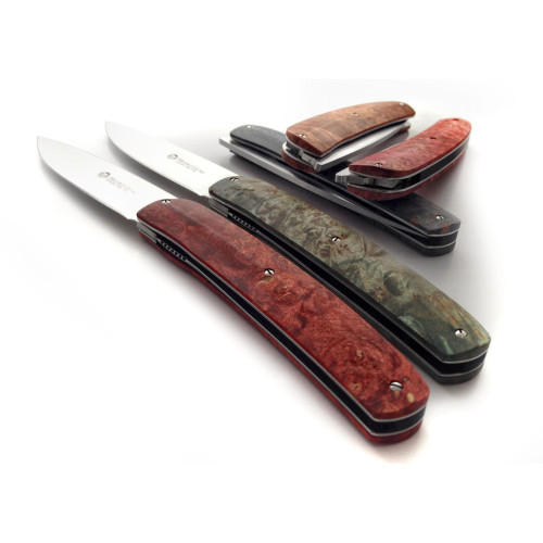 Ніж Maserin Gourmet, дамаск, fat carbon, чорний (380/DN) – Maserin (вид 2)