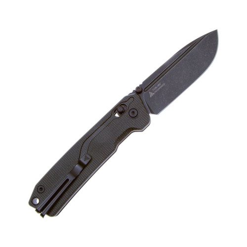 Ніж SRM Rubik, 10Cr15CoMoV, мікарта, чорний (7228L-MB2) – SRM (вид 1)