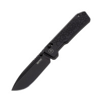 Ніж SRM Rubik, Sandvik 14C28N, алюміній, чорний (7228B-AB)