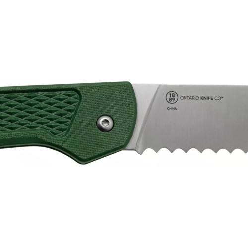 Нож Ontario Knife Camp Plus Bread Green (ON4310) – Ontario Knife (вид 2)