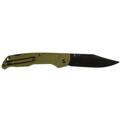 Нож Ontario Knife Camp Plus EDC Forest Green (ON4315GRN) – Ontario Knife (вид 1)