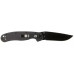 Нож Ontario Knife RAT I AUS-8 Black, Black Blade (ON8846) – Ontario Knife (вид 1)