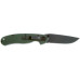 Нож Ontario Knife RAT II AUS-8 OD Green, Black Blade (ON8861OD) – Ontario Knife (вид 1)