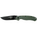 Ніж Ontario Knife RAT II D2 OD Green, Black Blade (ON8830OD) – Ontario Knife