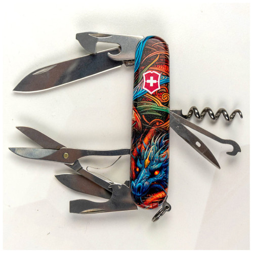Нож Victorinox Climber Zodiac Сапфіровий дракон (1.3703_Z3260p) – Victorinox (вид 2)