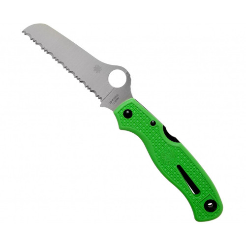 Нож Spyderco Atlantic Salt Serrator Green (C89FSGR) – Spyderco