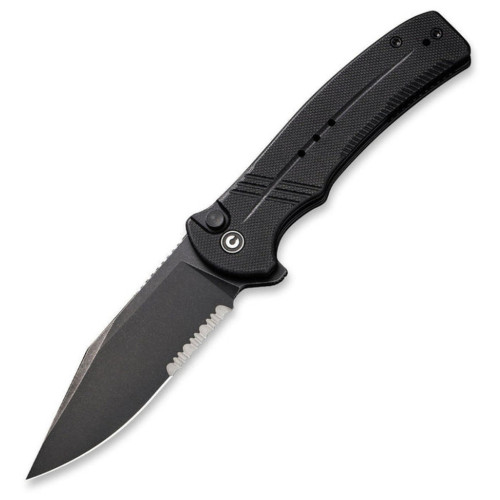 Нож Civivi Cogent Serrated, Black G10, Darkwash (C20038E-1) – Civivi (вид 1)