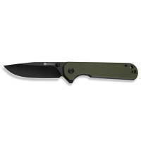 Нож Sencut Aetheris, Darkwash, зелений G10 (S24095-2)