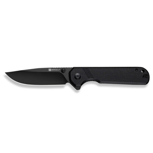 Нож Sencut Aetheris, Darkwash, чорний G10 (S24095-3) – Sencut