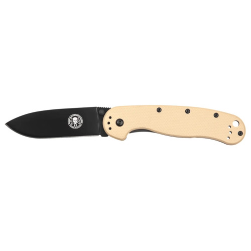 Нож Esee Avispa Black Blade AUS-8 Nylon Desert Tan (BRK1301DTB) – Esee