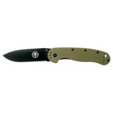 Нож Esee Avispa Black Blade D2 Nylon OD Green (BRK1302ODB)