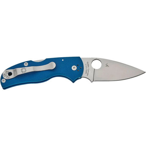 Нож Spyderco Native 5 CPM SPY27 G-10 Cobalt Blue (C41GPCBL5) – Spyderco (вид 1)