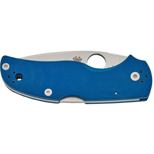 Нож Spyderco Native 5 CPM SPY27 G-10 Cobalt Blue (C41GPCBL5) – Spyderco (вид 2)