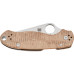 Нож Spyderco Para 3 CPM Cru-Wear Micarta Brown (C223MPCW) – Spyderco (вид 2)