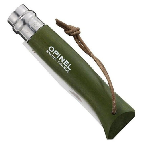 Нож Opinel №8 Inox VRI Trekking зеленый, без упаковки (001703) – Opinel (вид 2)