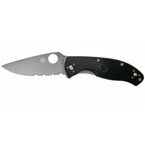 Нож Spyderco Tenacious FRN полусеррейтор (C122PSBK) – Spyderco