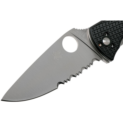 Нож Spyderco Tenacious FRN полусеррейтор (C122PSBK) – Spyderco (вид 2)